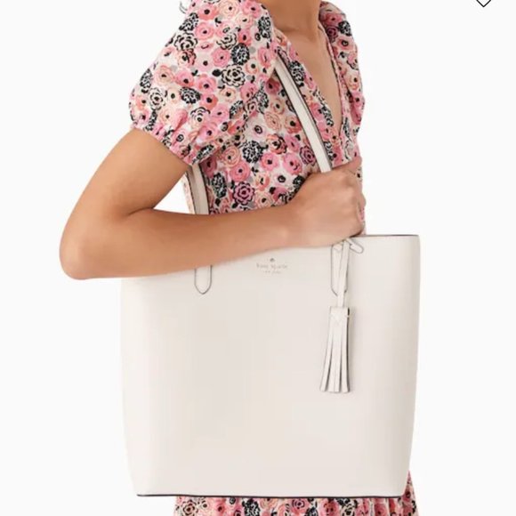 Kate Spade Jana Tote- Parchment - Picture 6 of 8